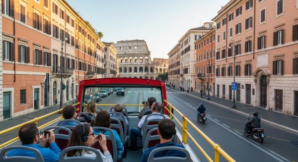 Le bus touristique à Rome : l'expérience idéale pour explorer la ville facilement